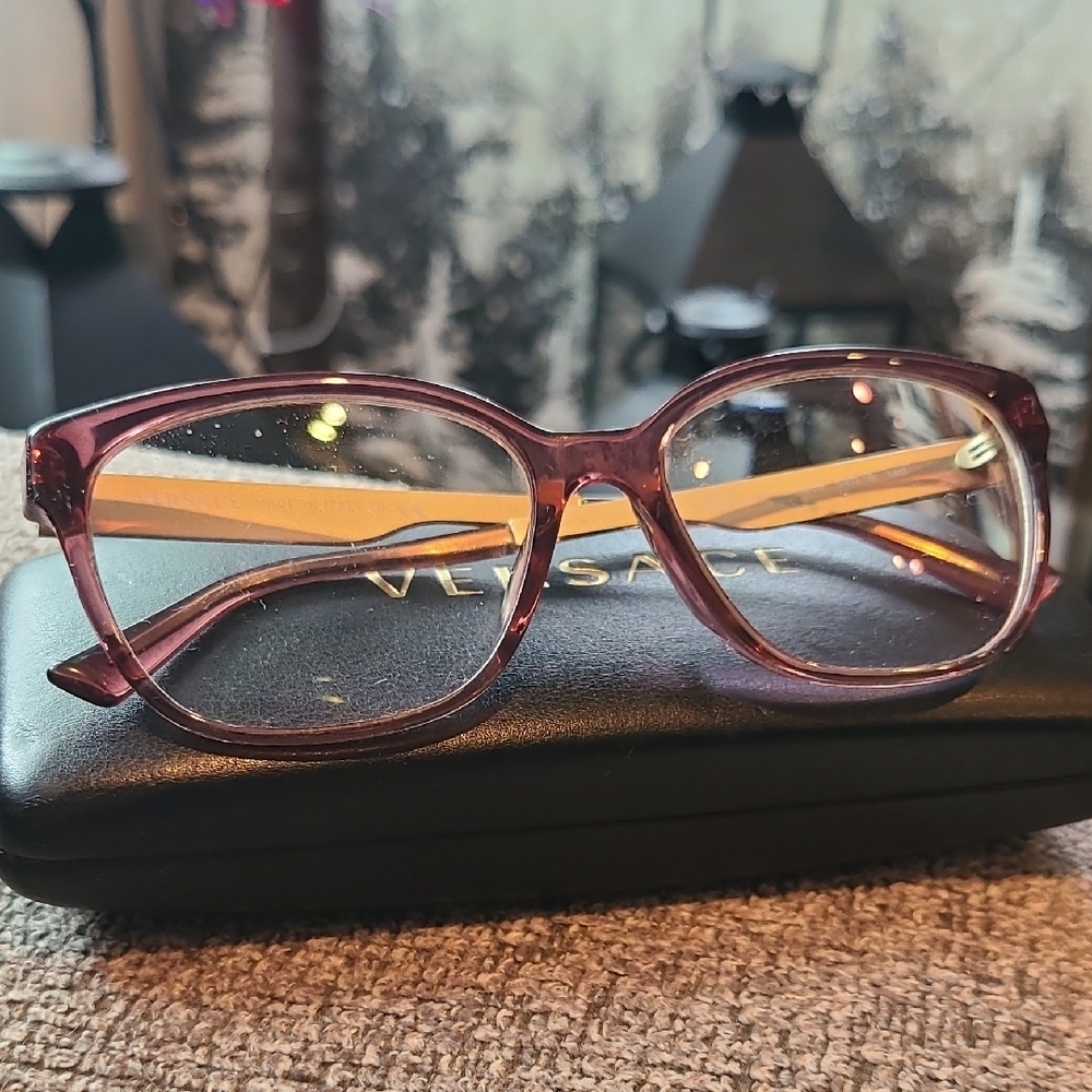 Versace Purple Eyeglasses